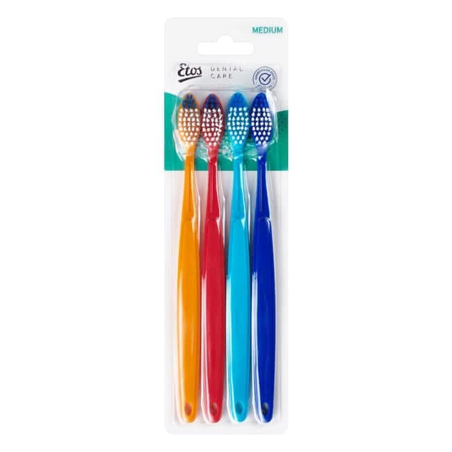 Etos Dental Care Tandenborstel Medium