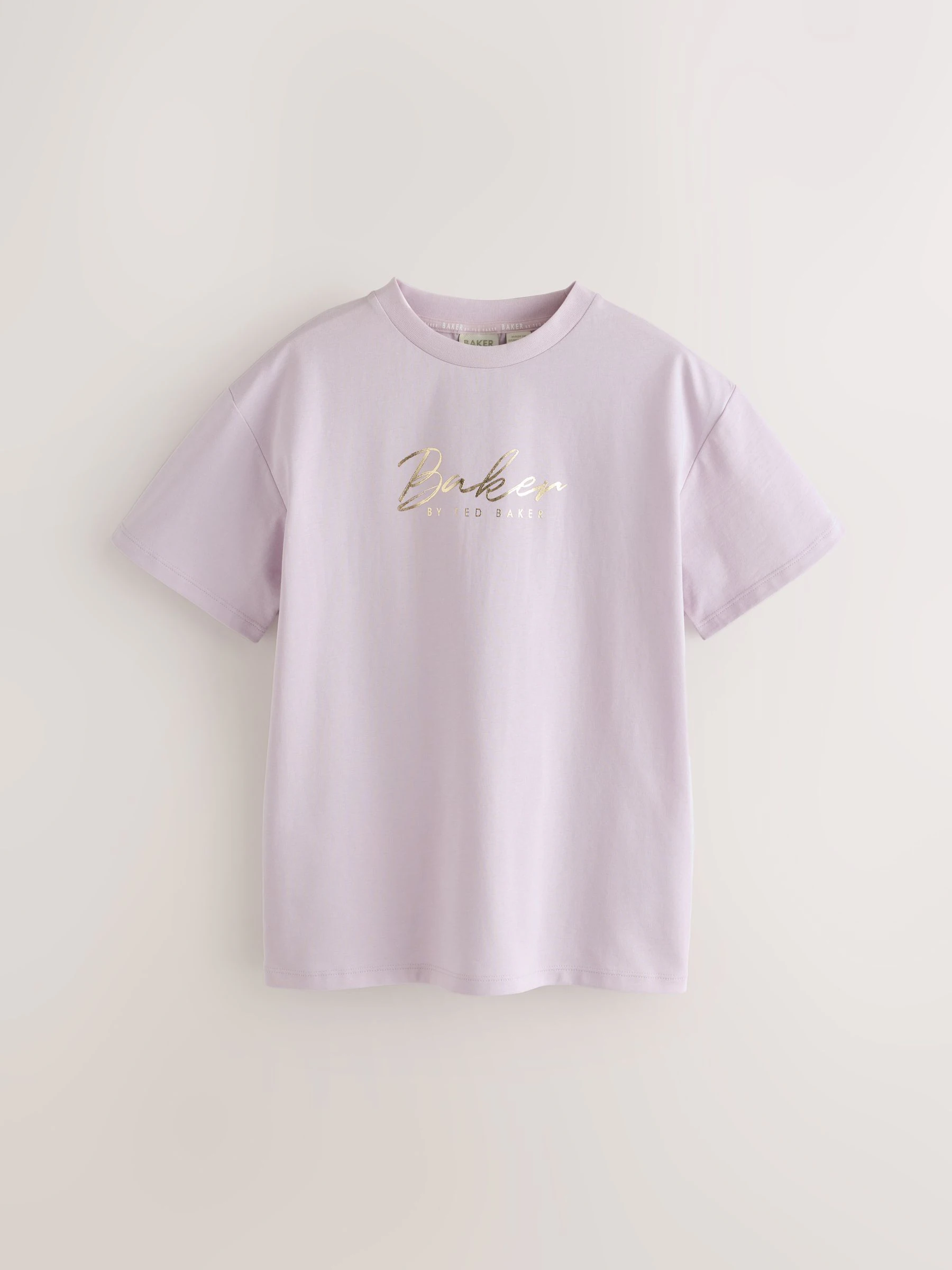 Zwart/lila - Baker by Ted Baker 3 Pack Oversized Graphic T-Shirts