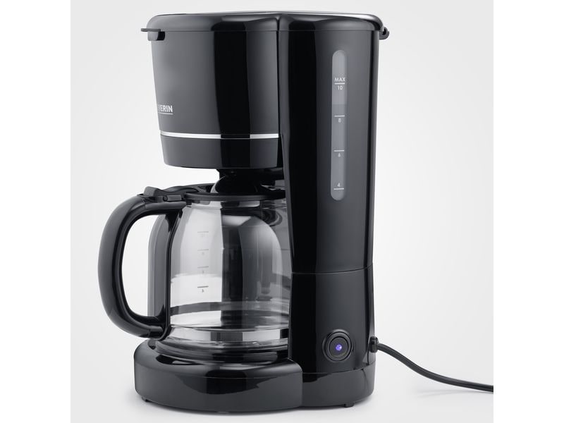Severin Filterkaffeemaschine KA4320 Schwarz Kaffeemaschine mit Glaskanne