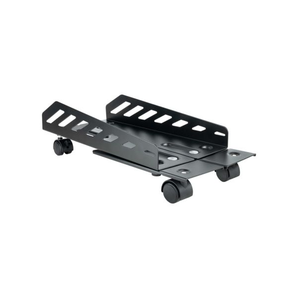 TooQ Suporte p/ Caixa de PC Metálico Com Rodas 25Kg Preto