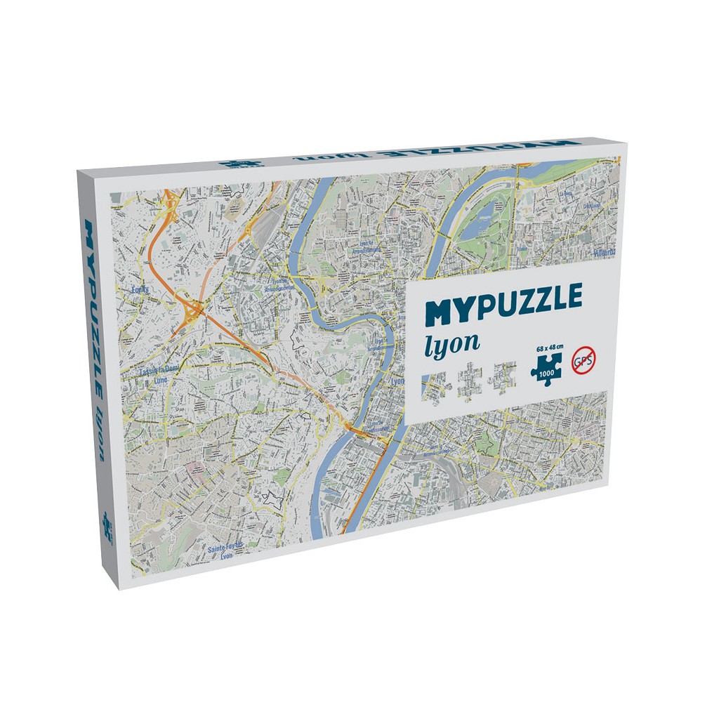 Mypuzzle Lyon - 1000 Pièces