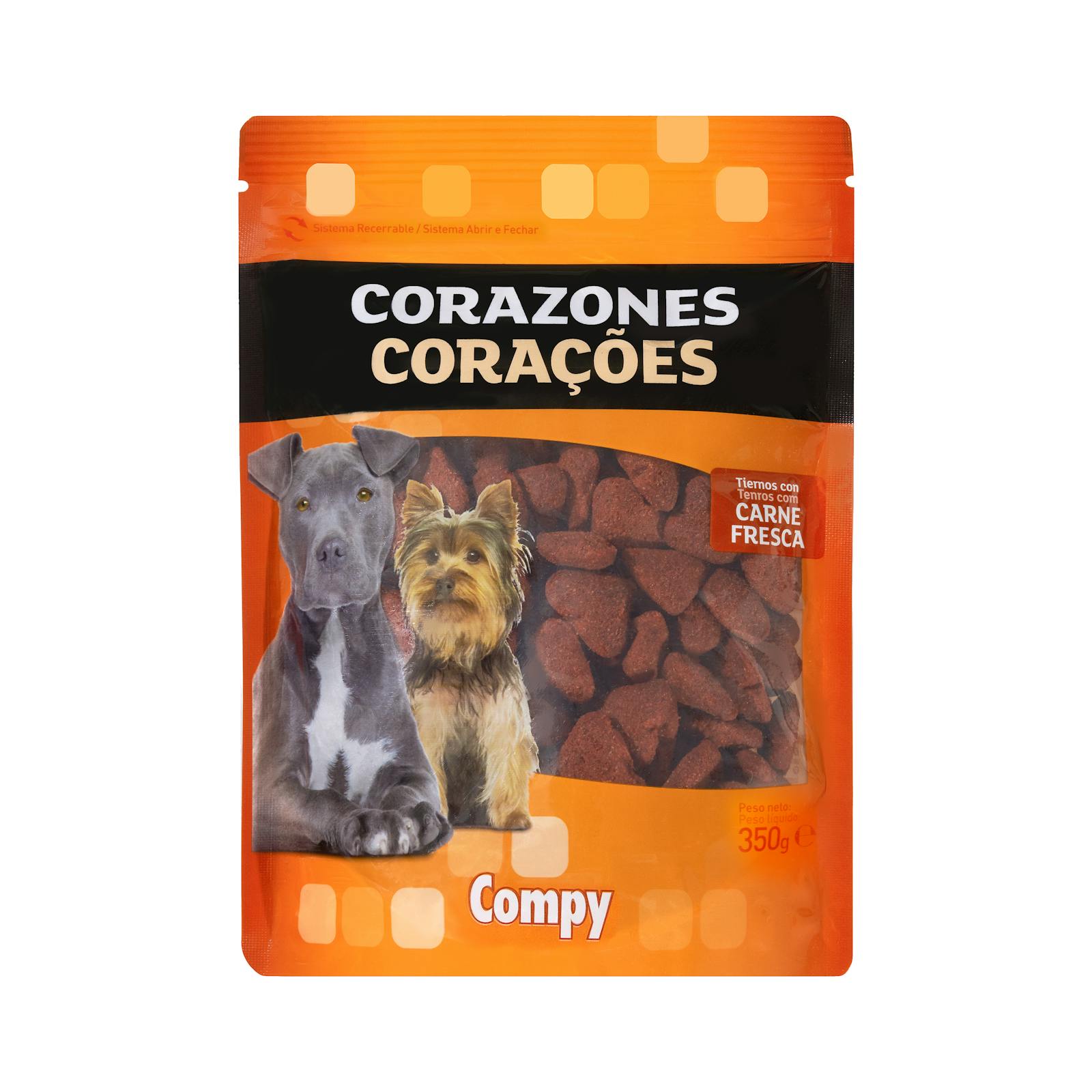Snack cœur pour chien adulte Compy