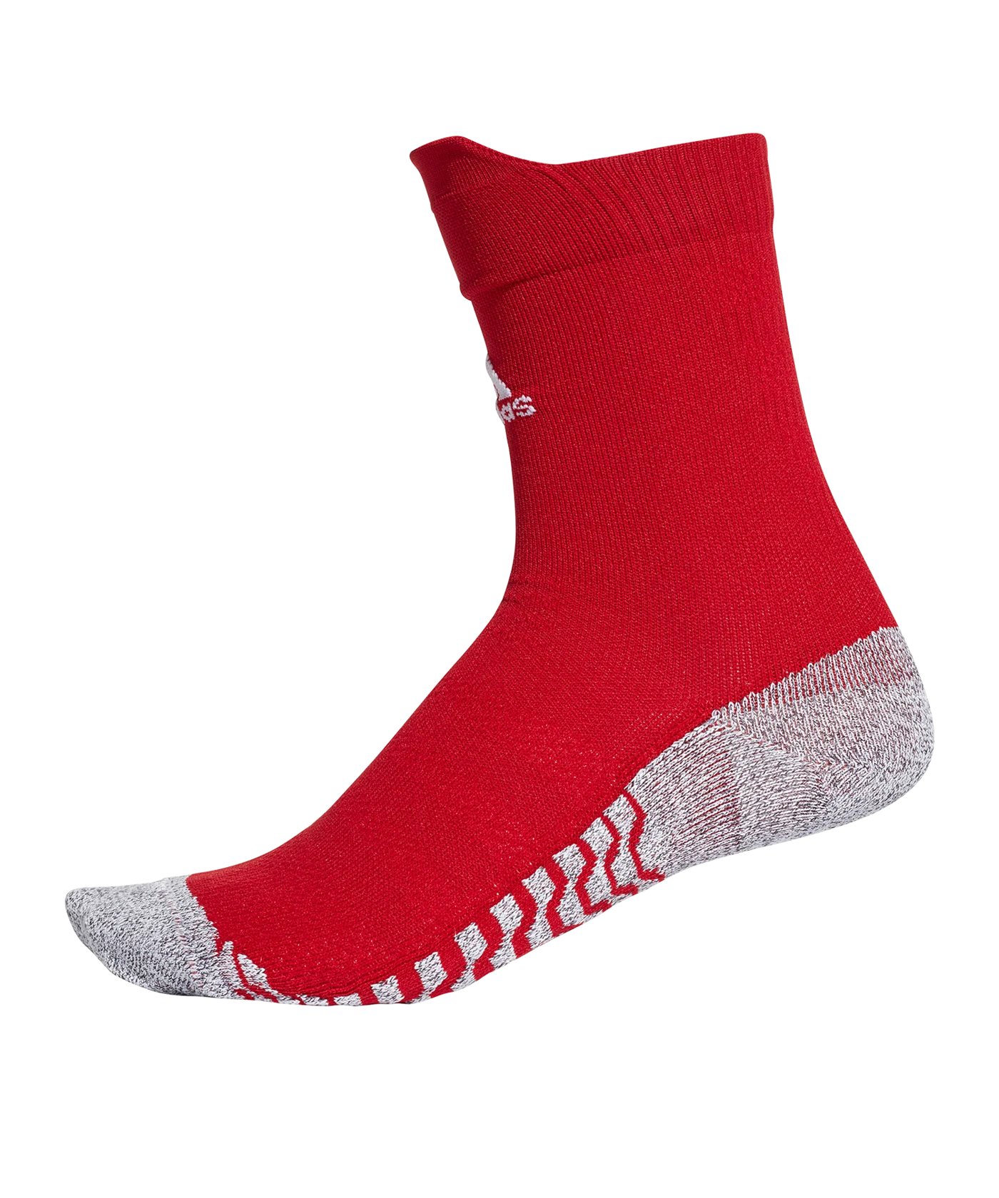 adidas Alphaskin Traxion Crew UL Socken Rot Weiss