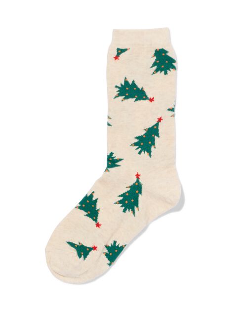 chaussettes de noël sable