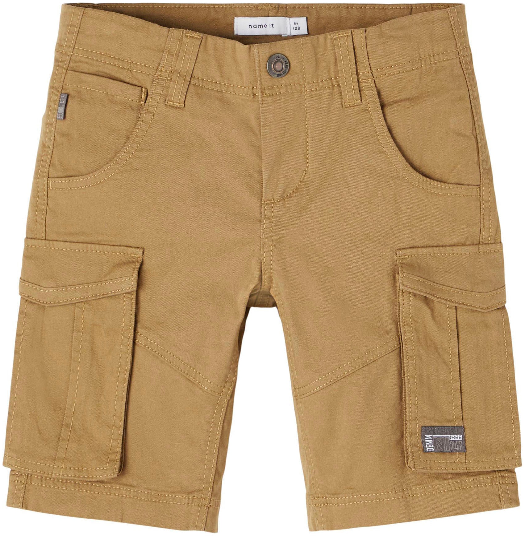 Name It Cargobermudas »NKMRYAN REG TWI L SHORTS 6776-BA NOOS«  Baumwollmischung, Stretch, Cargotaschen