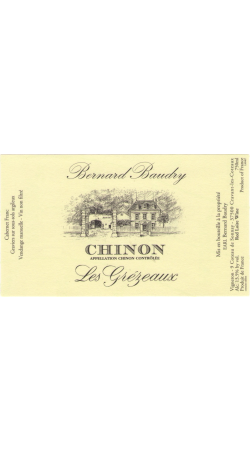 Domaine Baudry Les Grézeaux 2010 Chinon Rouge en Magnum