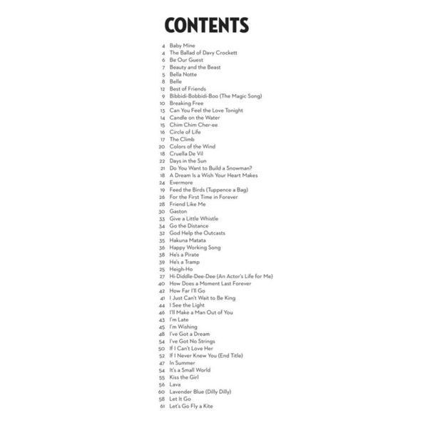 Hal Leonard 101 Disney Songs Flute