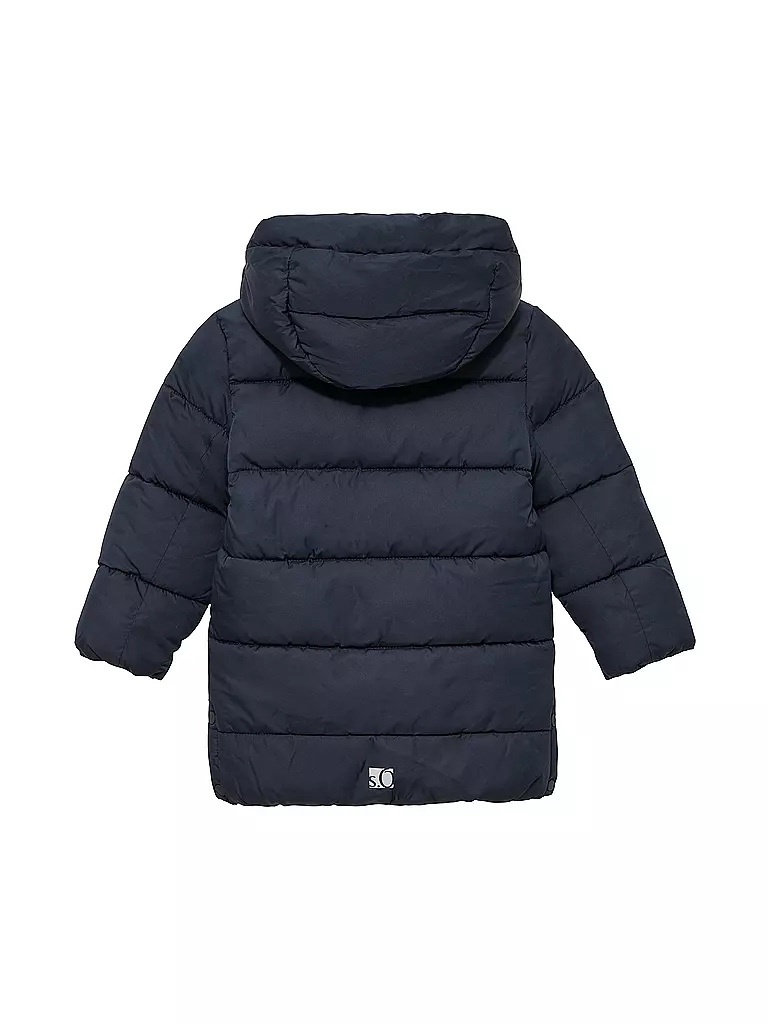 S.OLIVER Jungen Parka  dunkelblau