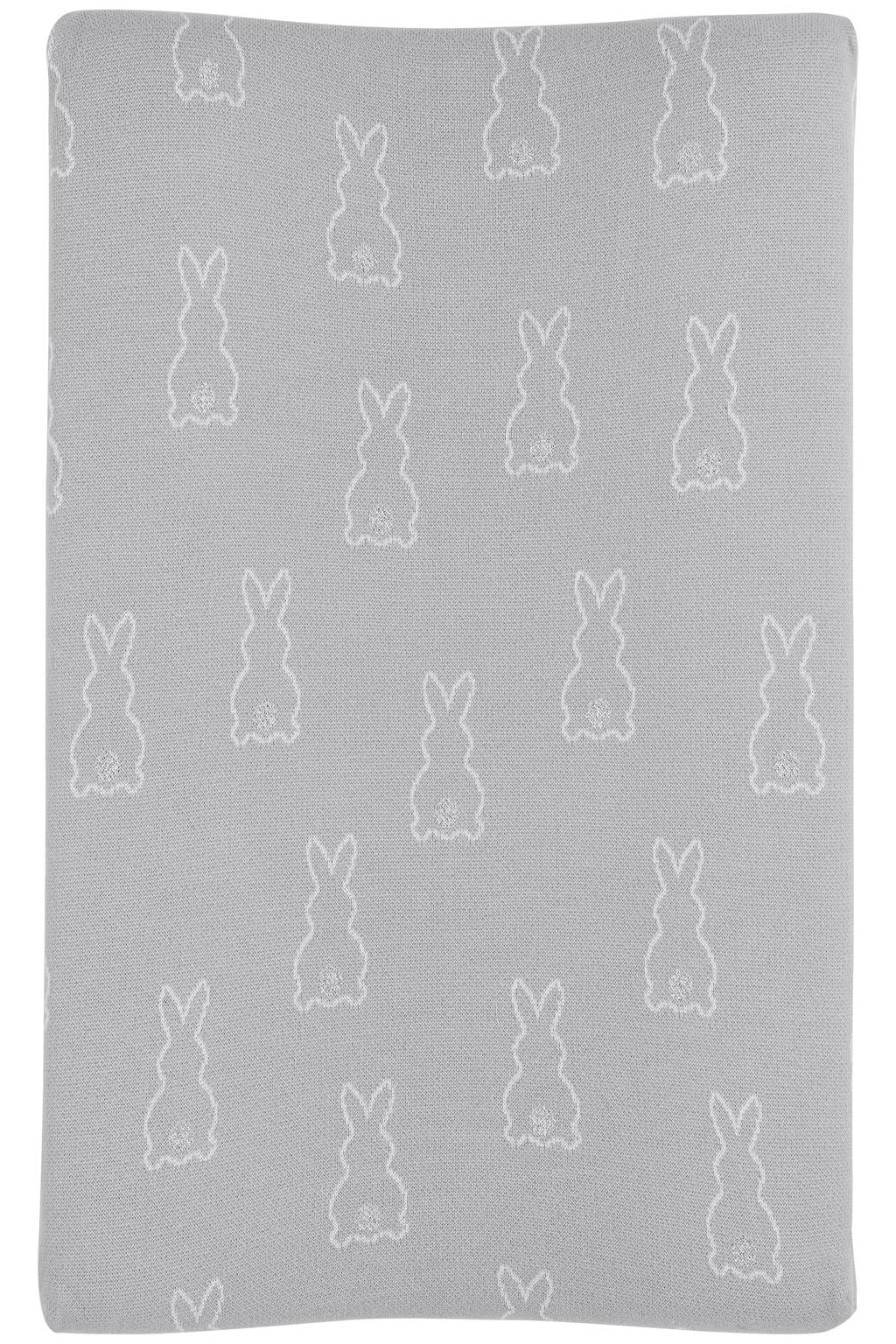 X Mrs. Keizer aankleedkussenhoes Rabbit silver