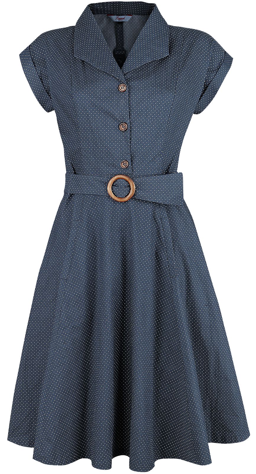 Robe Moulante Évasée Spot Perfection | Banned Retro Robe mi-longue