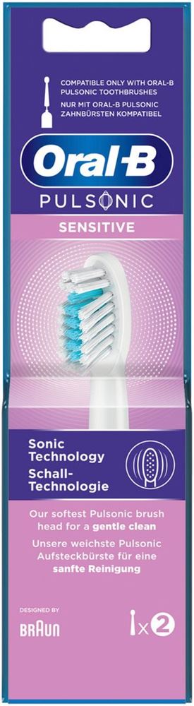 ORAL-B Aufsteckbürsten<br>2 Stück, Pulsonic Sensitiv