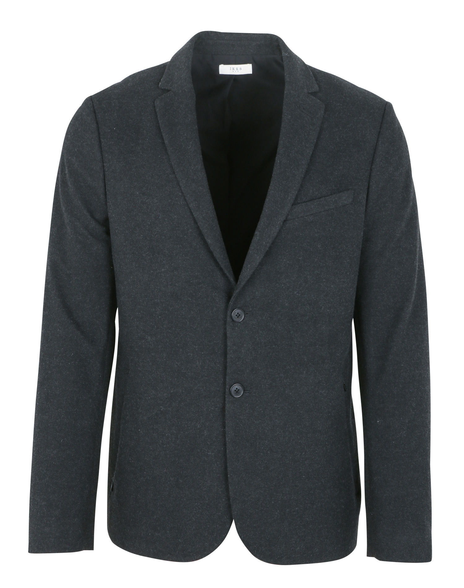 Veste de costume col tailleur| Gris