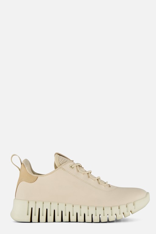 Ecco Gruuv Sneakers beige Leer