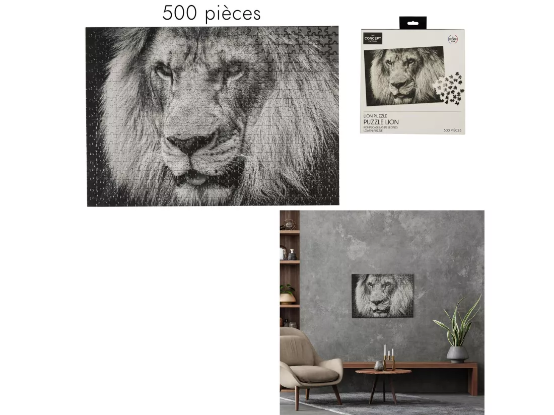 Puzzle Lion 