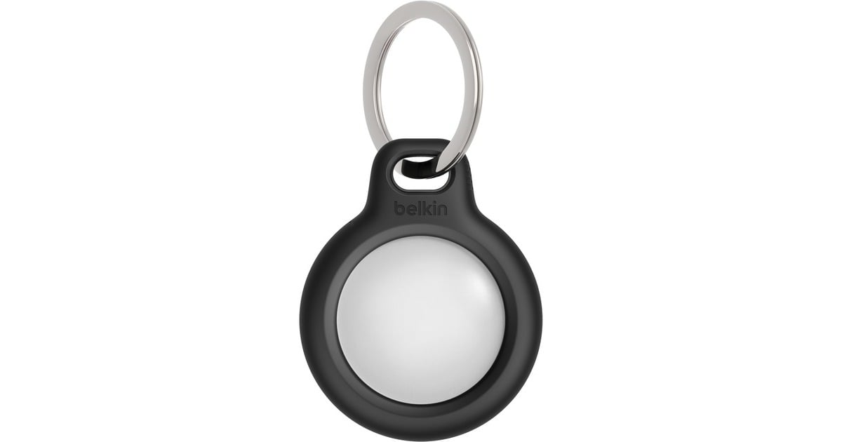 BelkinBeschermende houder met sleutelhanger voor AirTag tracker  (Zwart)