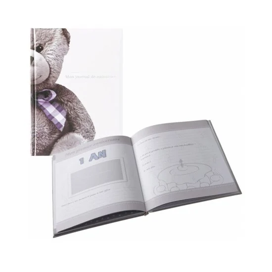 Mon journal de naissance Ourson   de               Domiva
