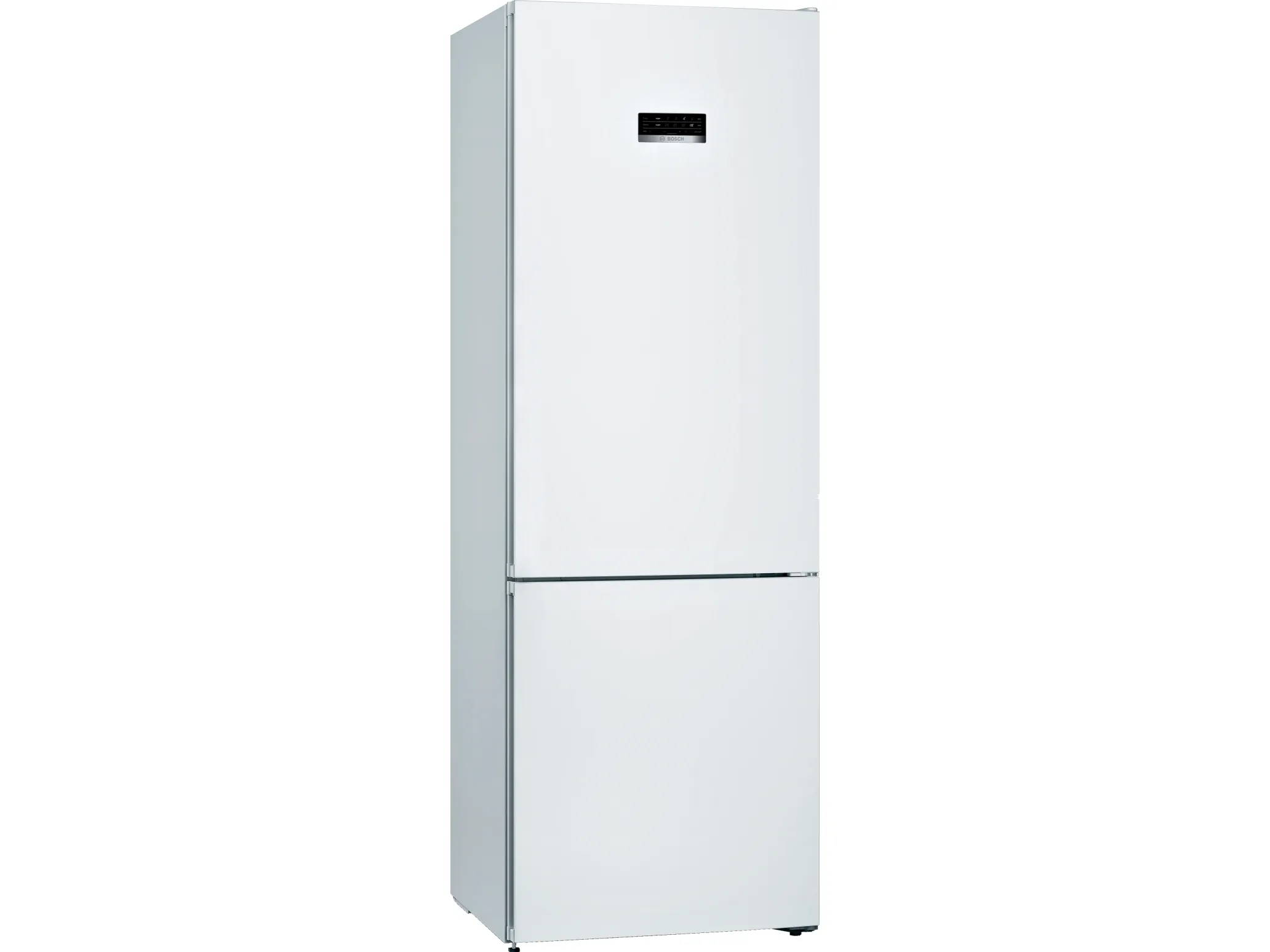 Bosch Serie | 4 KGN49XWEA - Køleskab/fryser - bund-fryser - bredde: 70 cm - dybde: 67 cm - højde: 203 cm - 438 liter - Klasse E - hvid