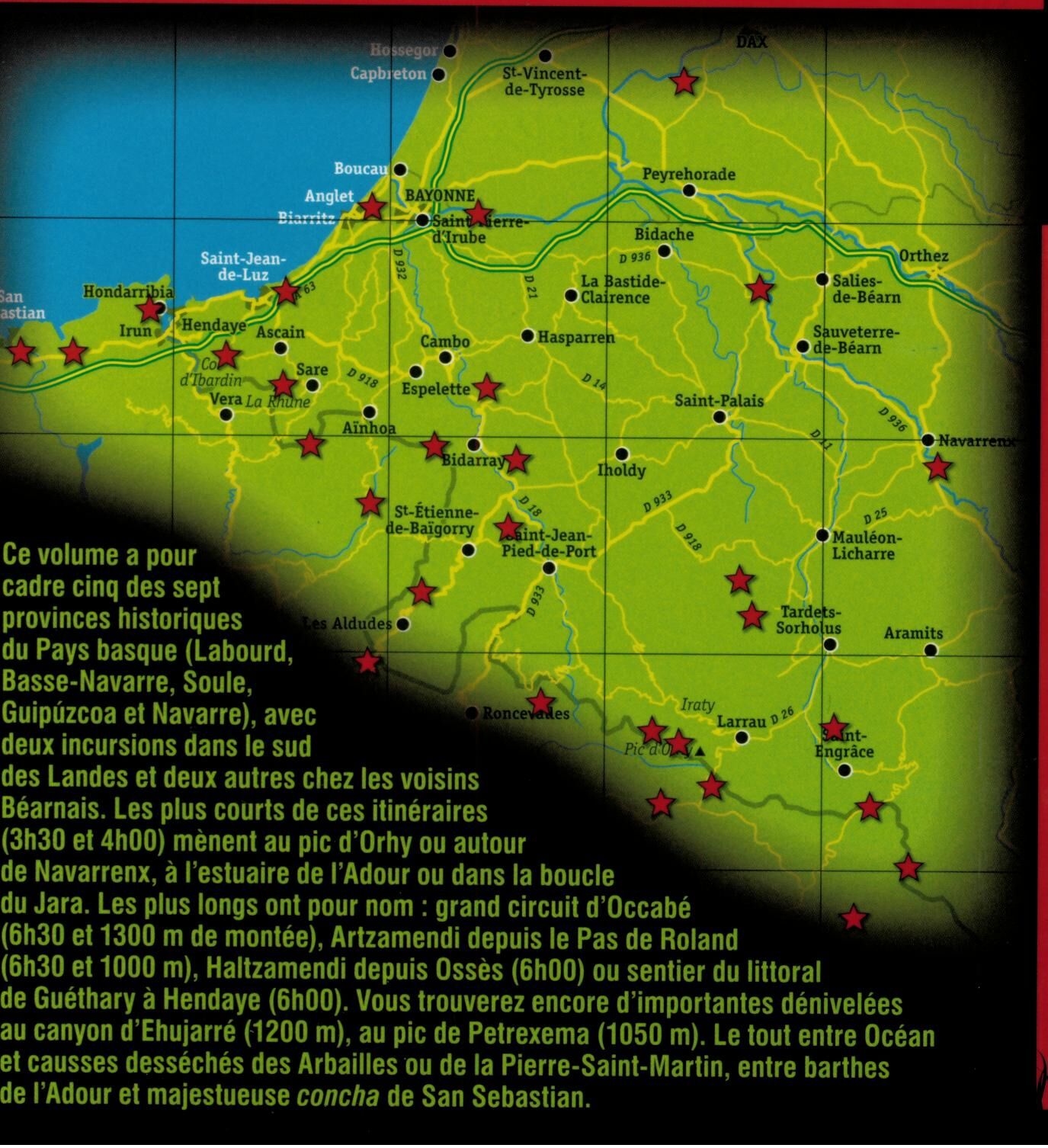 RANDO EDITIONS - LABEL RANDO 30 ITINERAIRES AU PAYS BASQUE