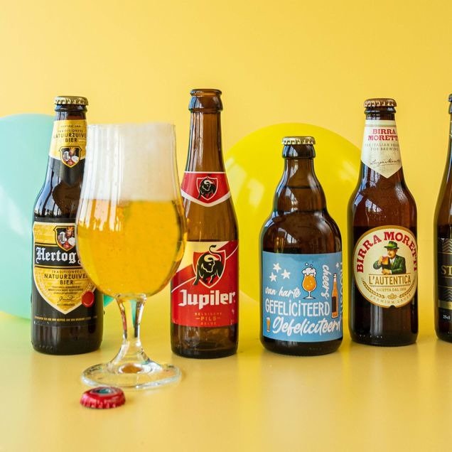Gefeliciteerd | Bierbox | 5 x 33cl