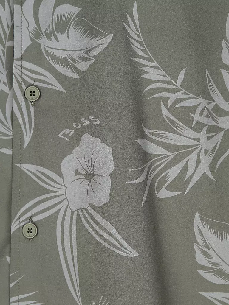 BOSS Badeshirt  olive