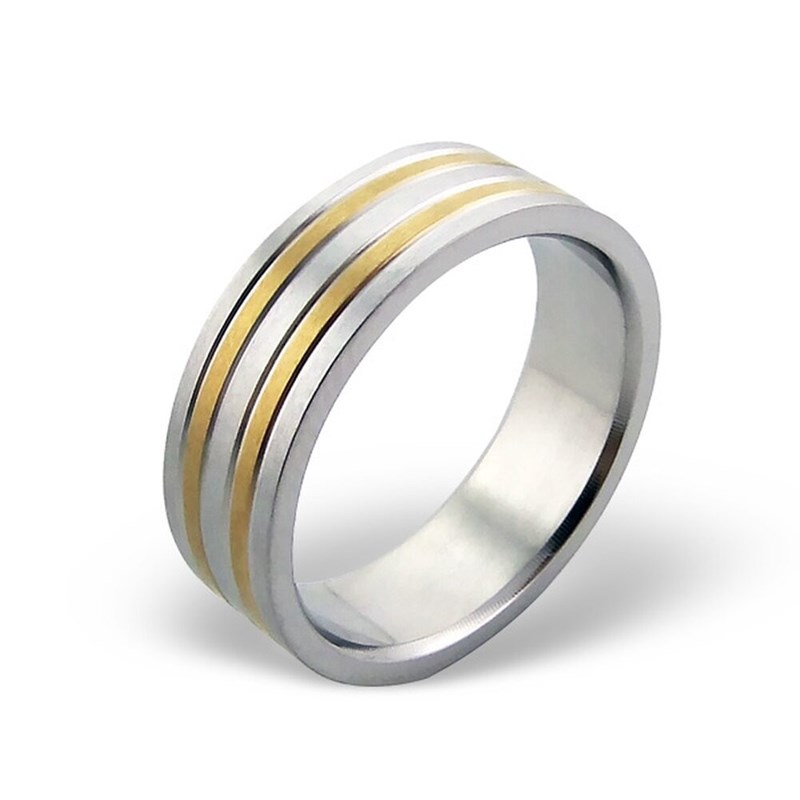 Bague en acier inoxydable