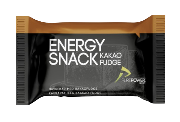 PurePower Energy Snack energibar kakao/fudge 60 g.