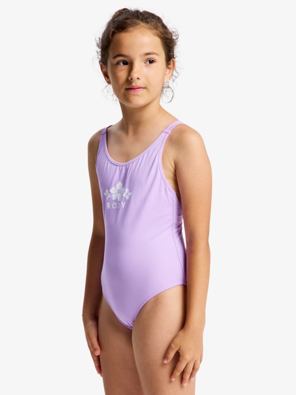 Solid Active One-Piece Maillot de bain une pièce Violet Filles 6-16 ans