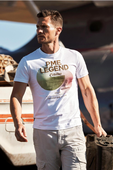 PME legend witte heren t-shirt