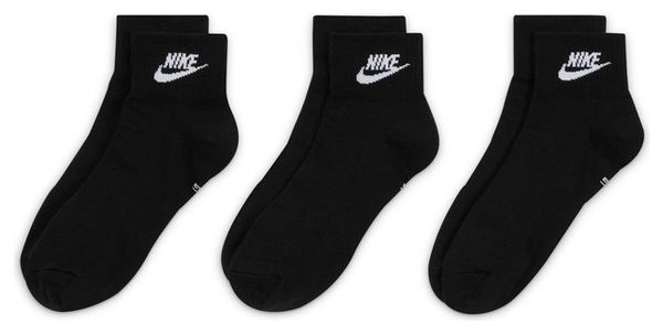 Chaussettes Nike Sportswear Everyday Essential Noir Blanc