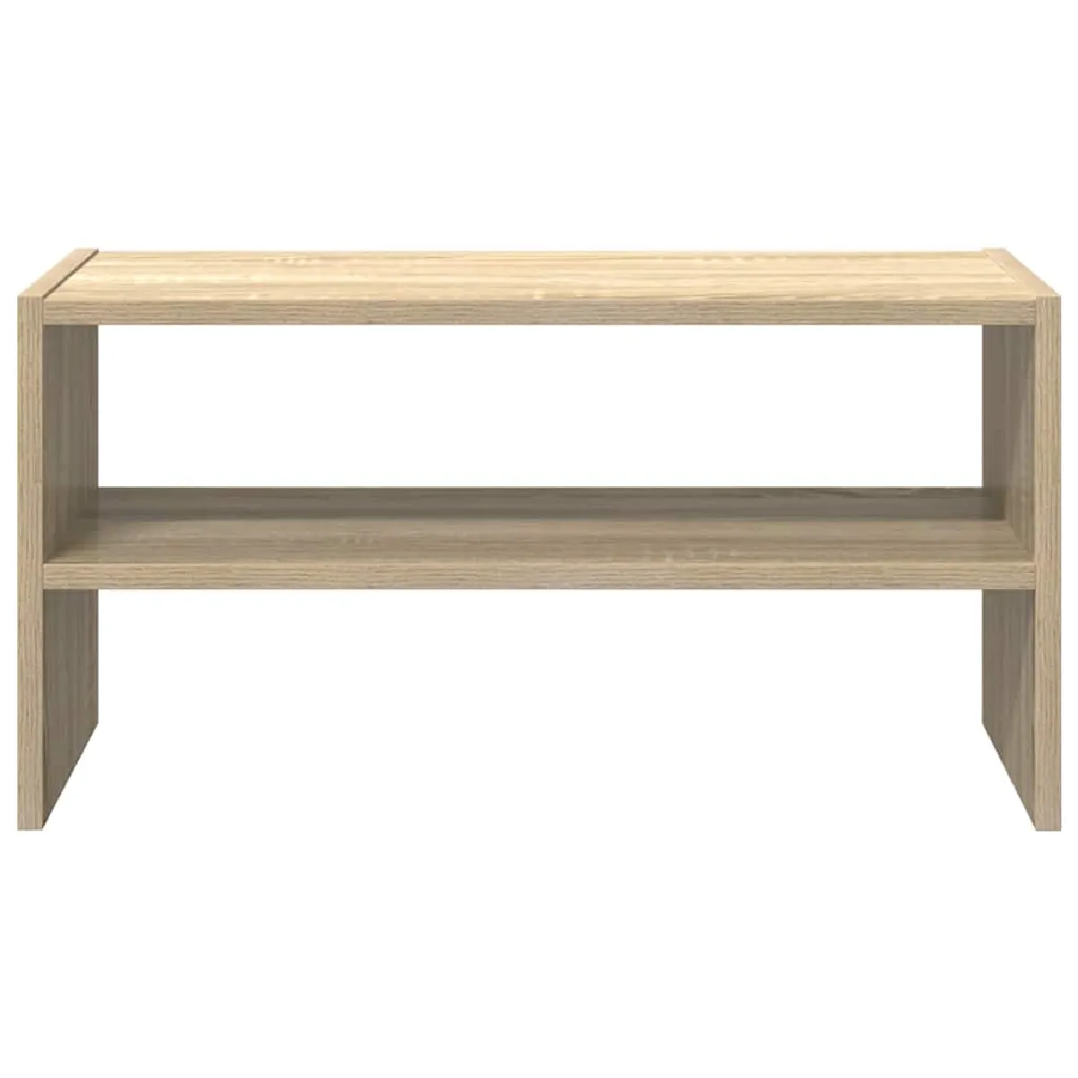 vidaXL Étagère à chaussures empilable 858861 - Chêne sonoma