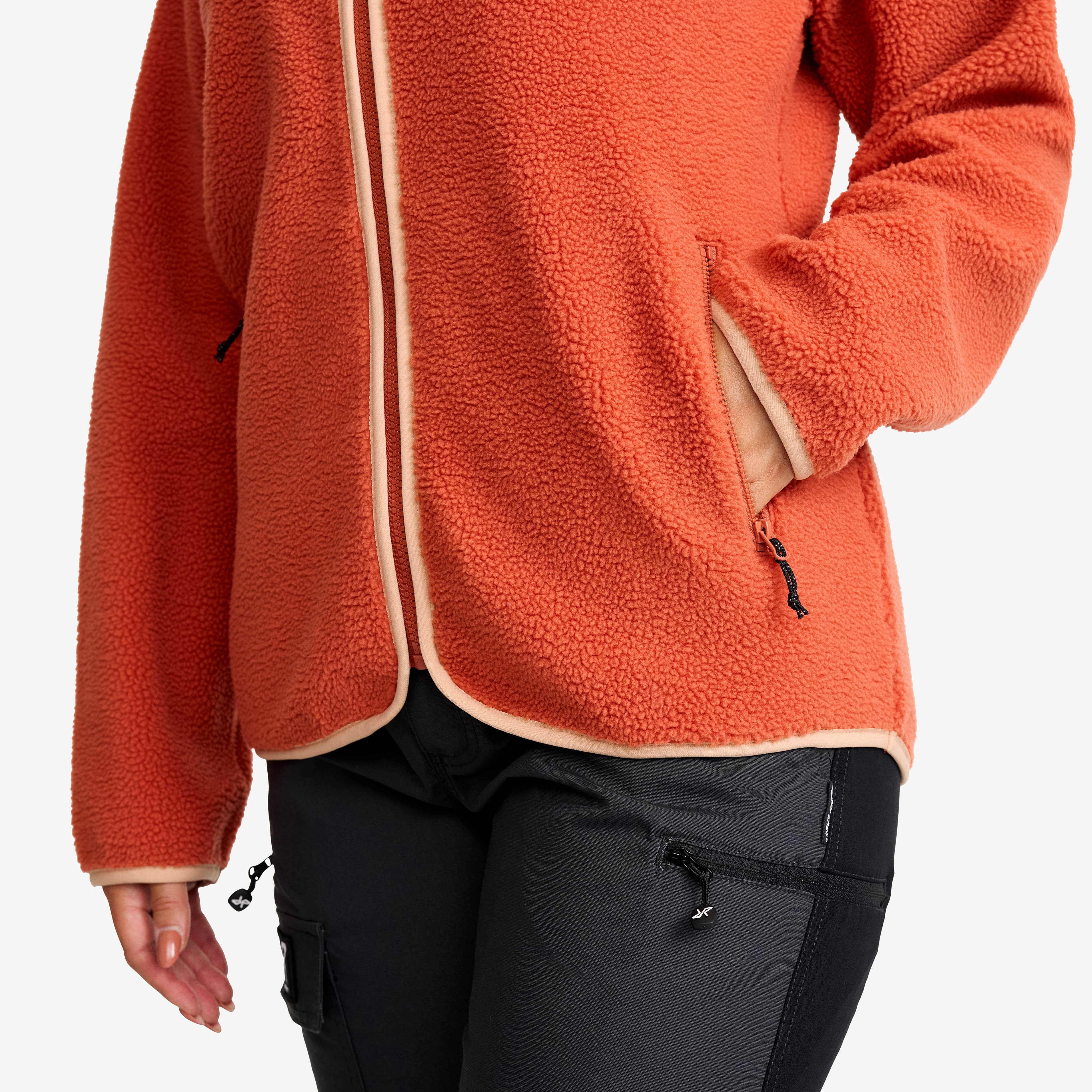 Canyon Full-zip Pile Fleece Dame Bruschetta/Maple Sugar