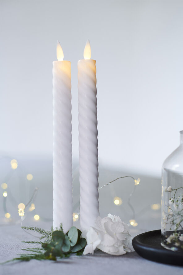Sirius Sille Genopladelig White