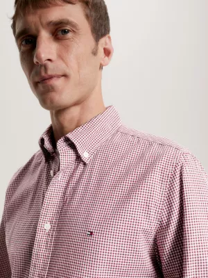 Camisa xadrez vichy de corte regular