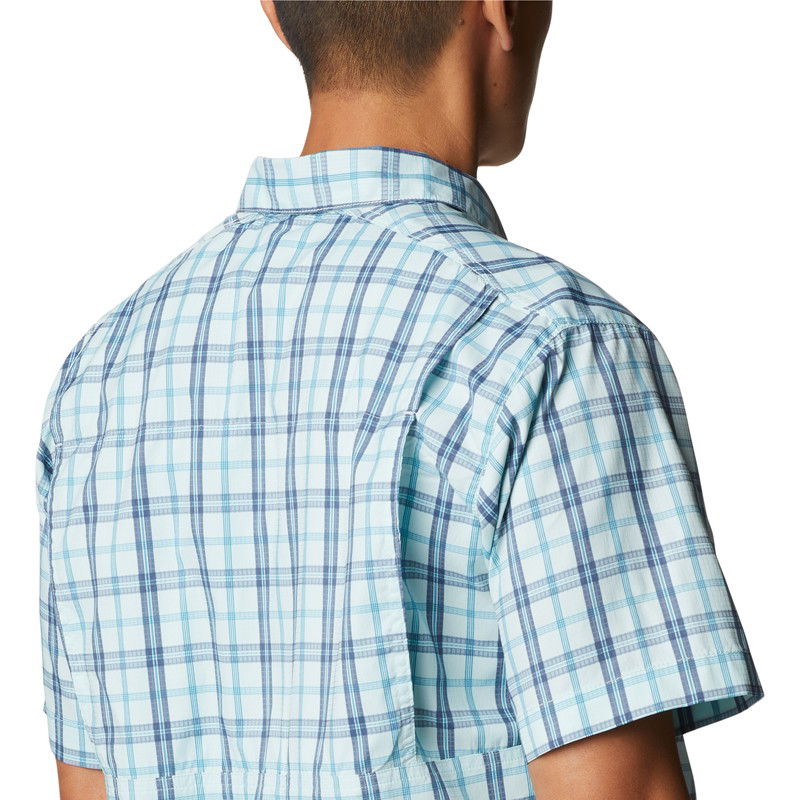 Columbia Silver Ridge Lite Plaid skjorte SS, herre
