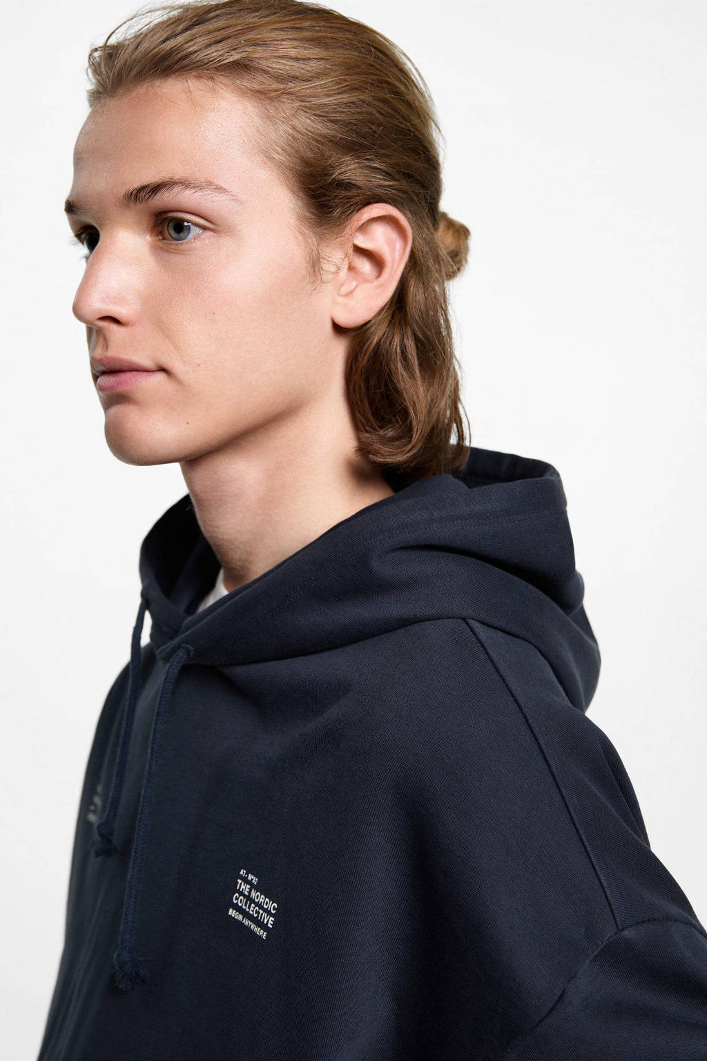 MANGO TEEN hoodie donkerblauw
