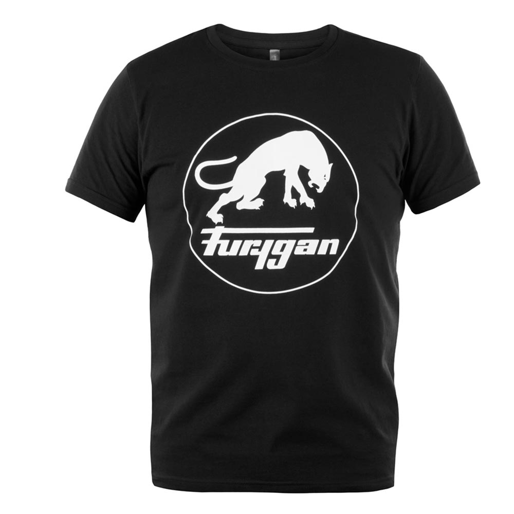 Furygan - T-shirt Corpo Logo Noir / Blanc