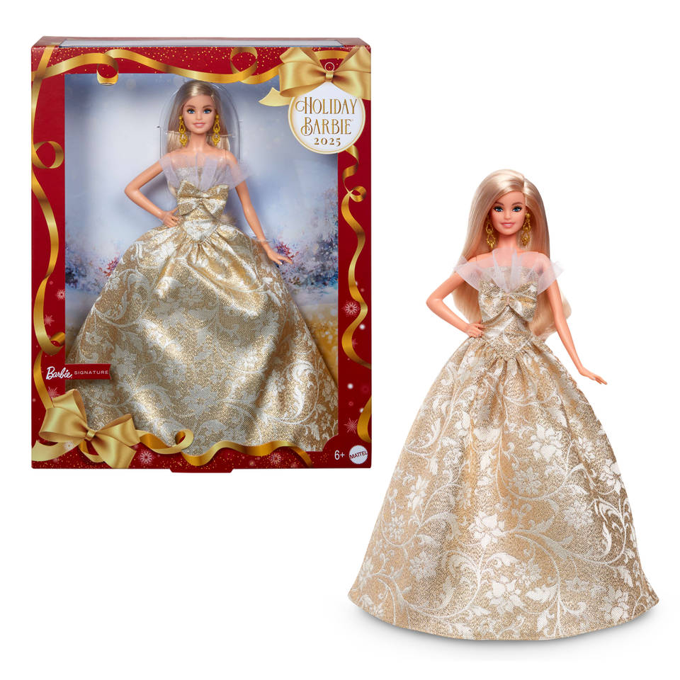 Barbie Feestmaand pop 2025 blond