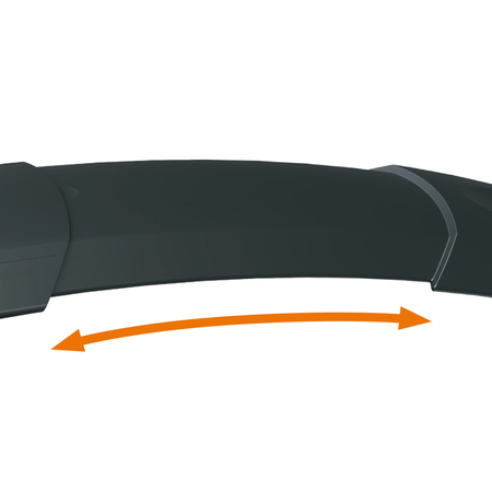 SPEEDROCKER Schutzblech-Set für Gravelbikes  schwarz  28
