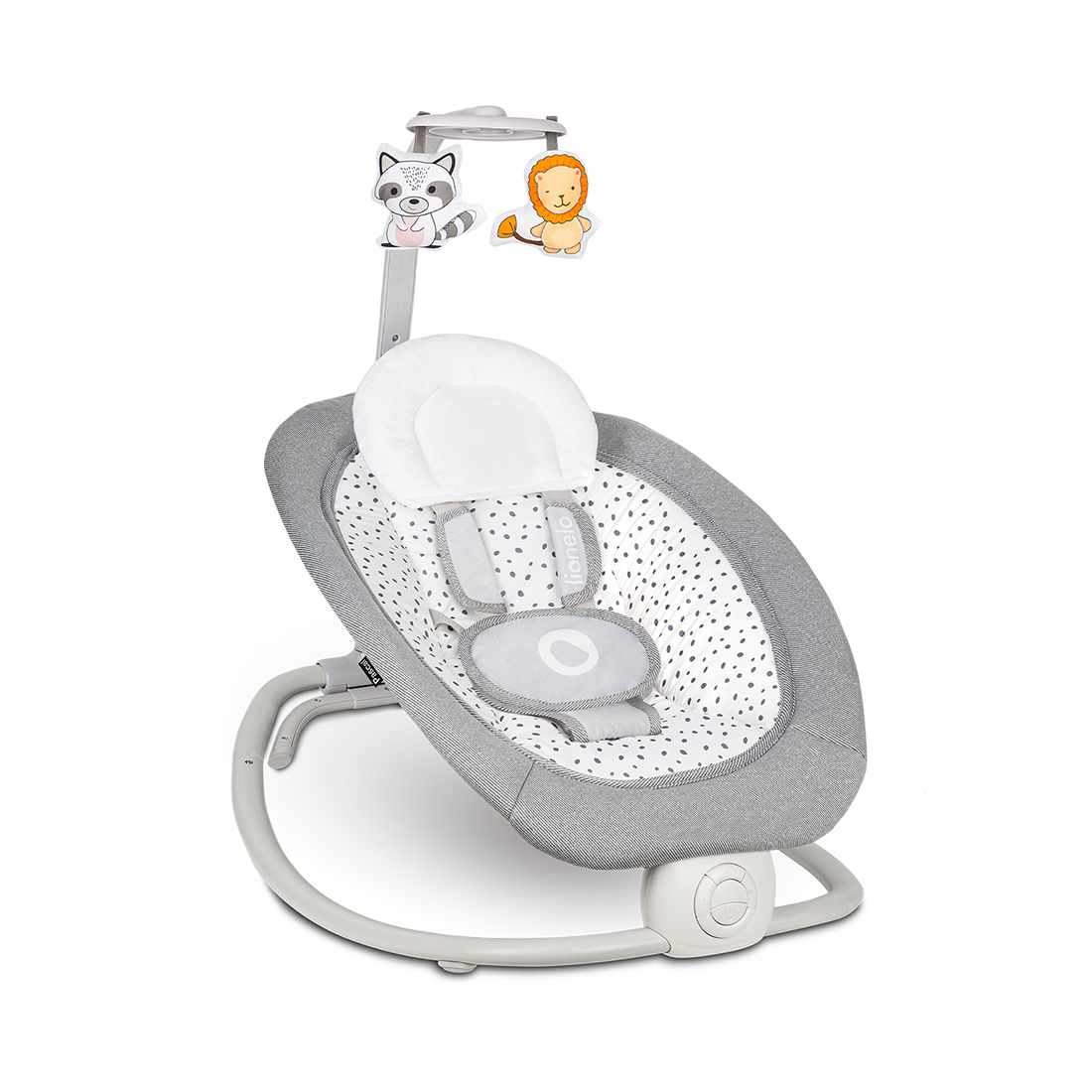 Lionelo Babywippe Pascal Grey Dove
