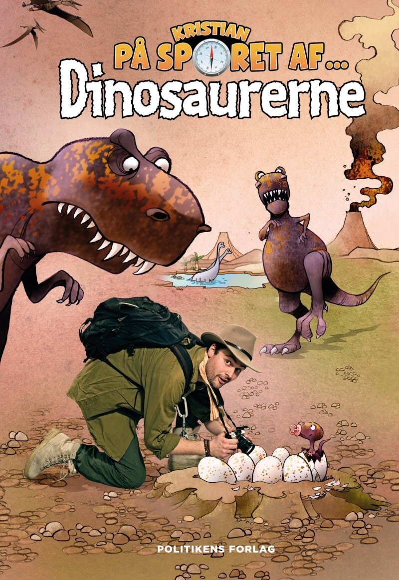 Kristian På Sporet Af Dinosaurerne - Kristian Gintberg - Bog