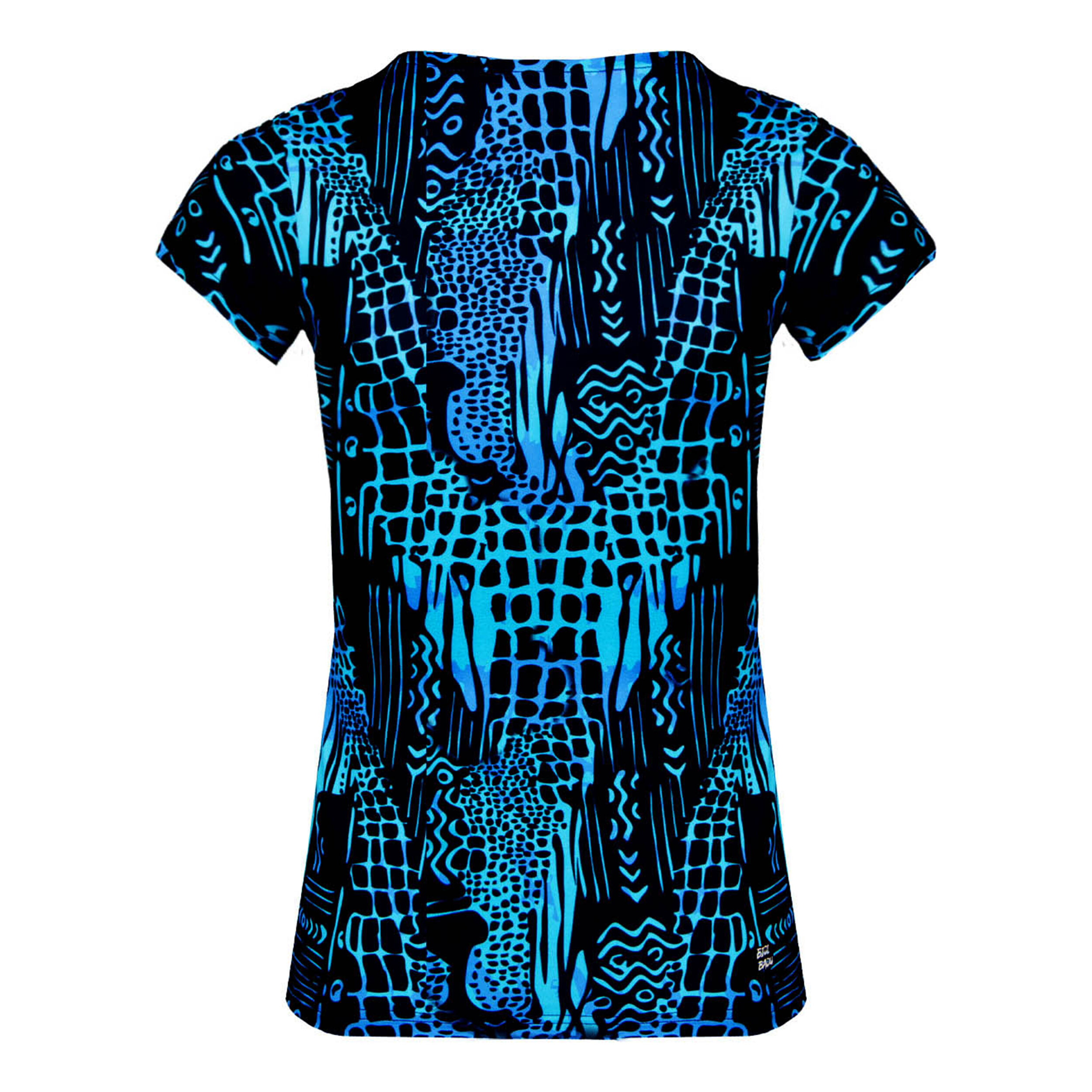 BIDI BADU Bella 2.0 Tech V-Neck T-shirt Femmes - Bleu