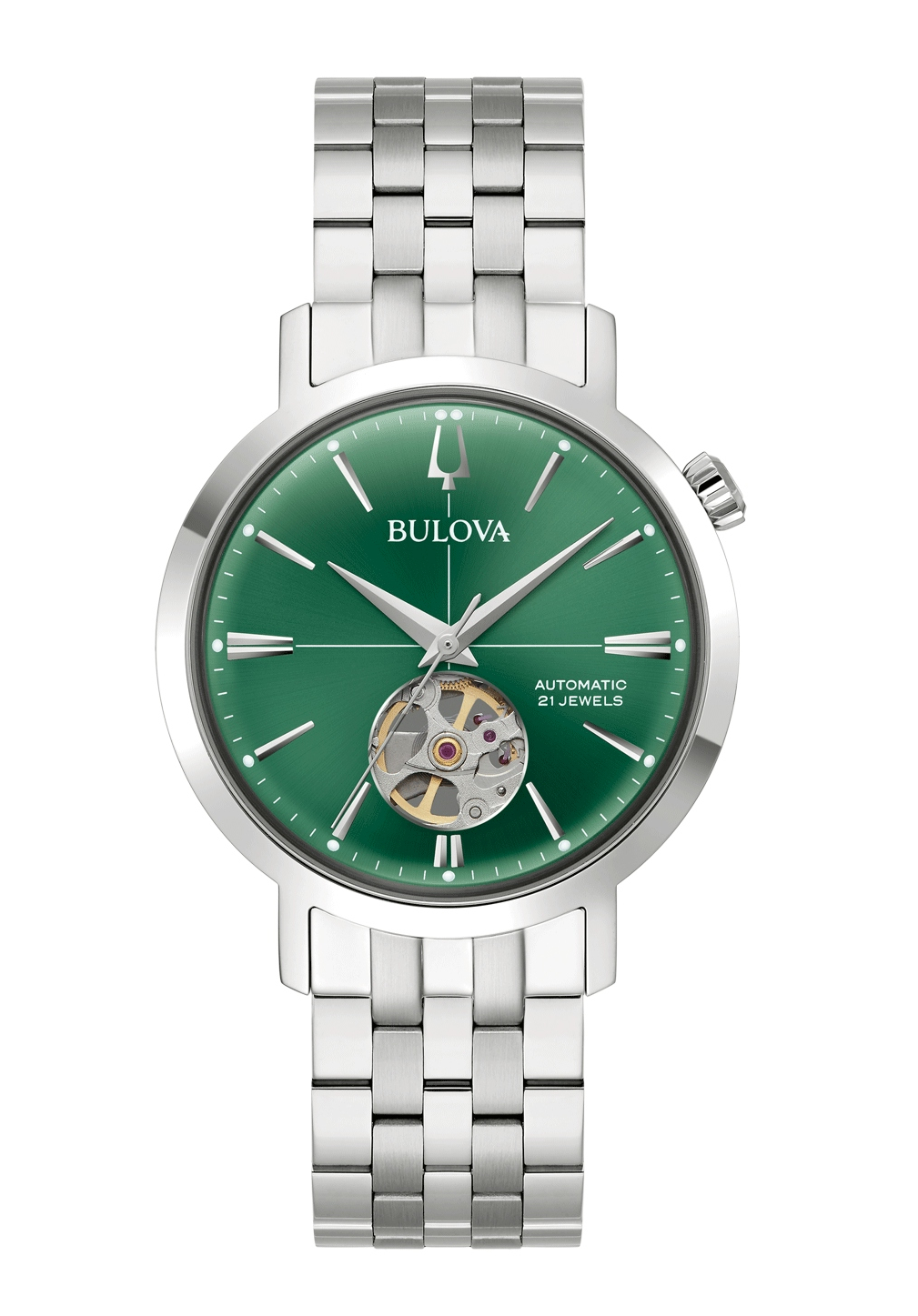Bulova Aerojet Automatikuhr Grün 96A319