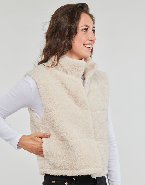 Only - ONLSANDRA TEDDY WAISTCOAT OTW - Beige