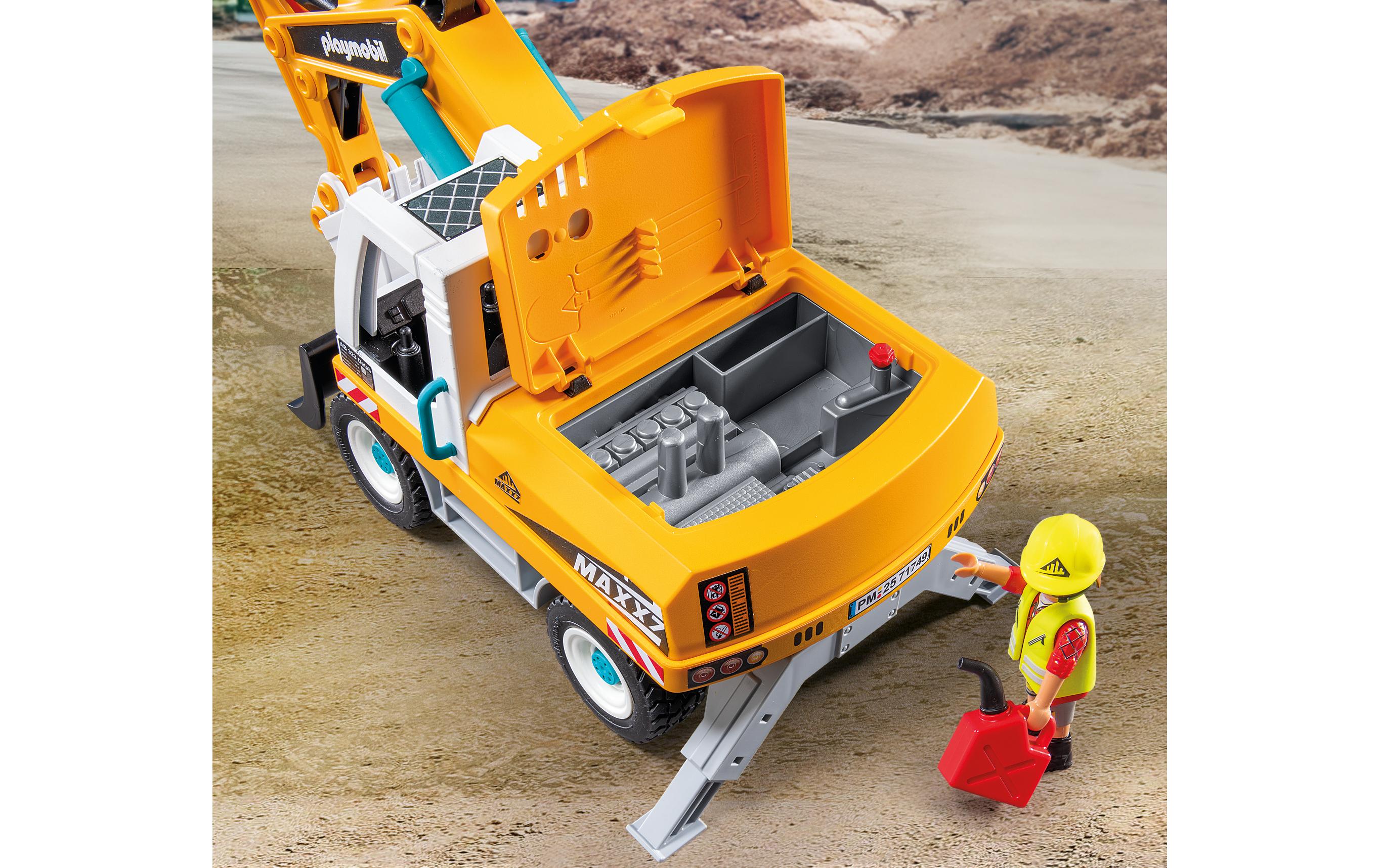 Action Heroes Grosser Bagger 71749Spielfigur-Set