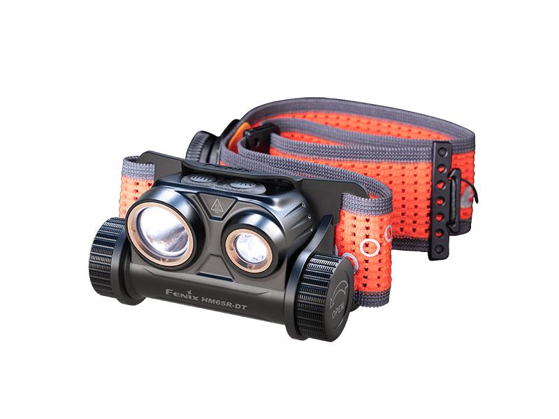 Fenix Stirnlampe HM65R-DT Schwarz Kopflampe