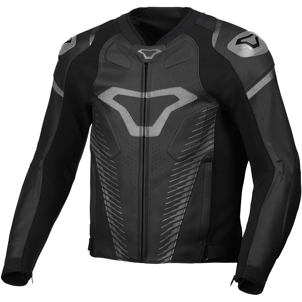 Macna - Blouson Tronniq Noir / Argent