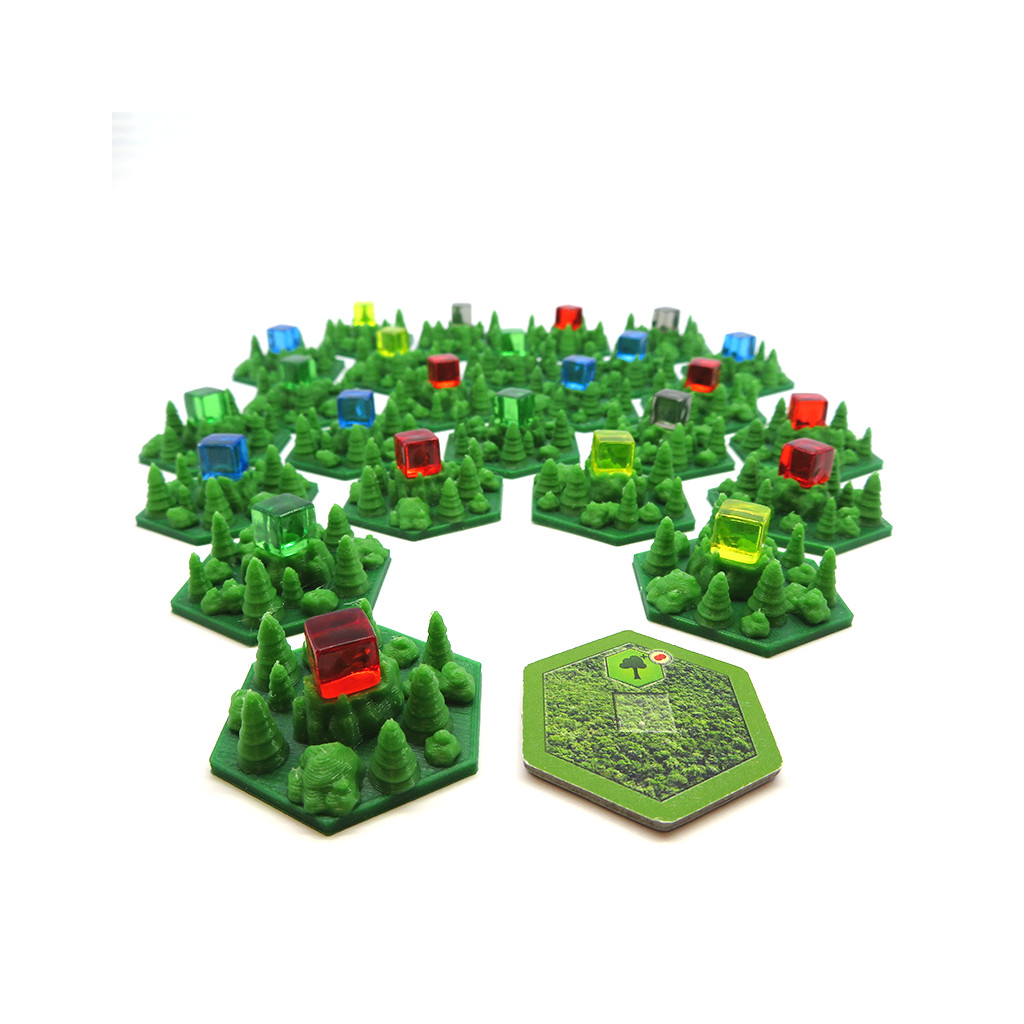 Set de Tuiles Forêt - Terraforming Mars