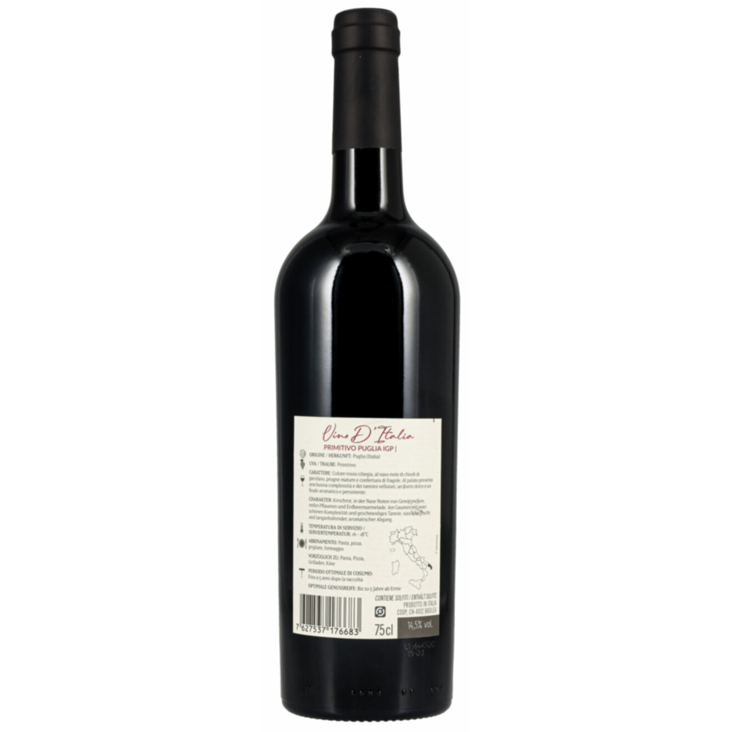 Prix Garantie Primitivo Puglia IGT -75cl