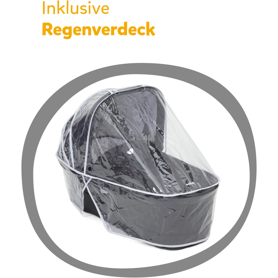Joie Babywanne Ramble XL für Versatrax Gray Flannel