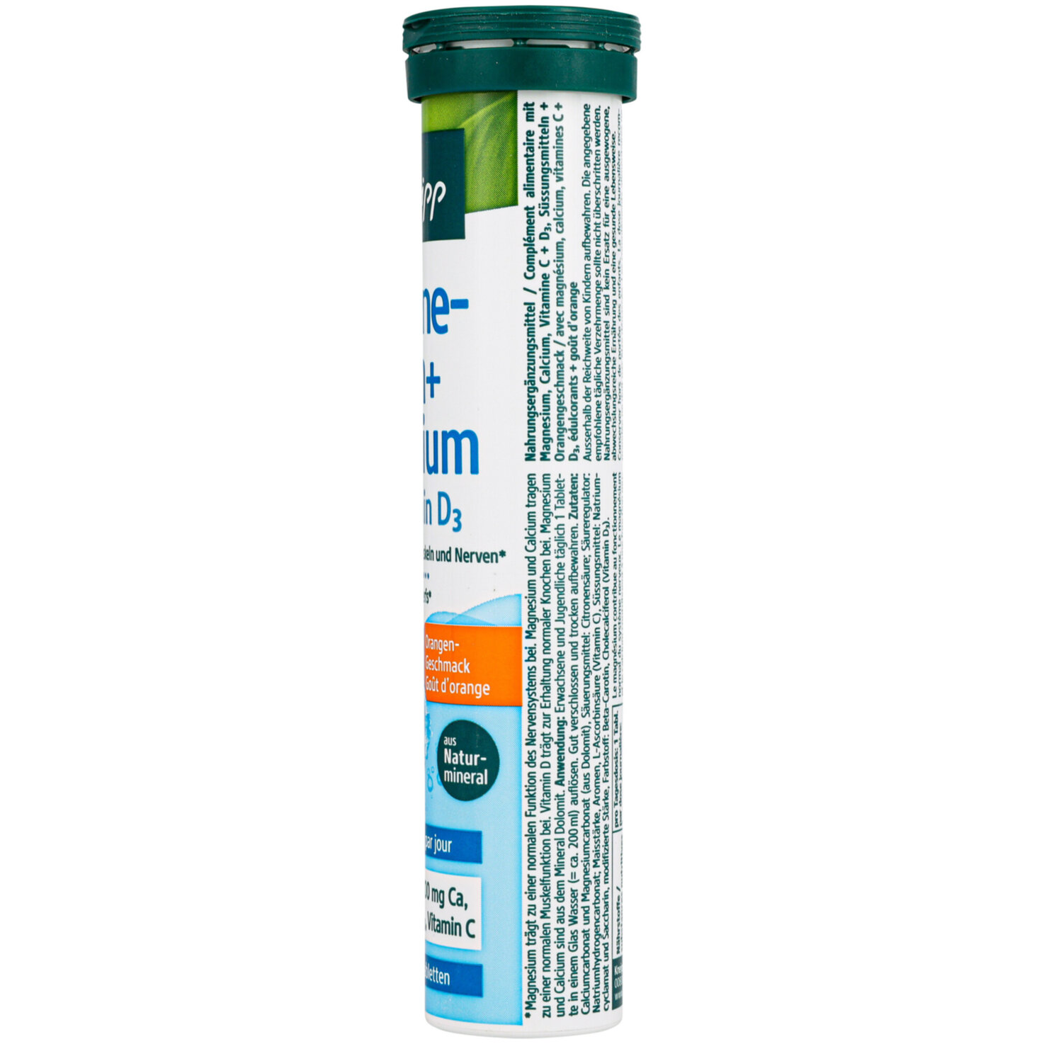 Kneipp Magnesium + Calcium + Vitamin D3 20 Brausetabletten